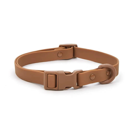 Elastic Webbing Pet Collar Pet Identification Adjustable Waterproof Dog Collar No Pull Quick Release Buckle Safety Buckle Chain