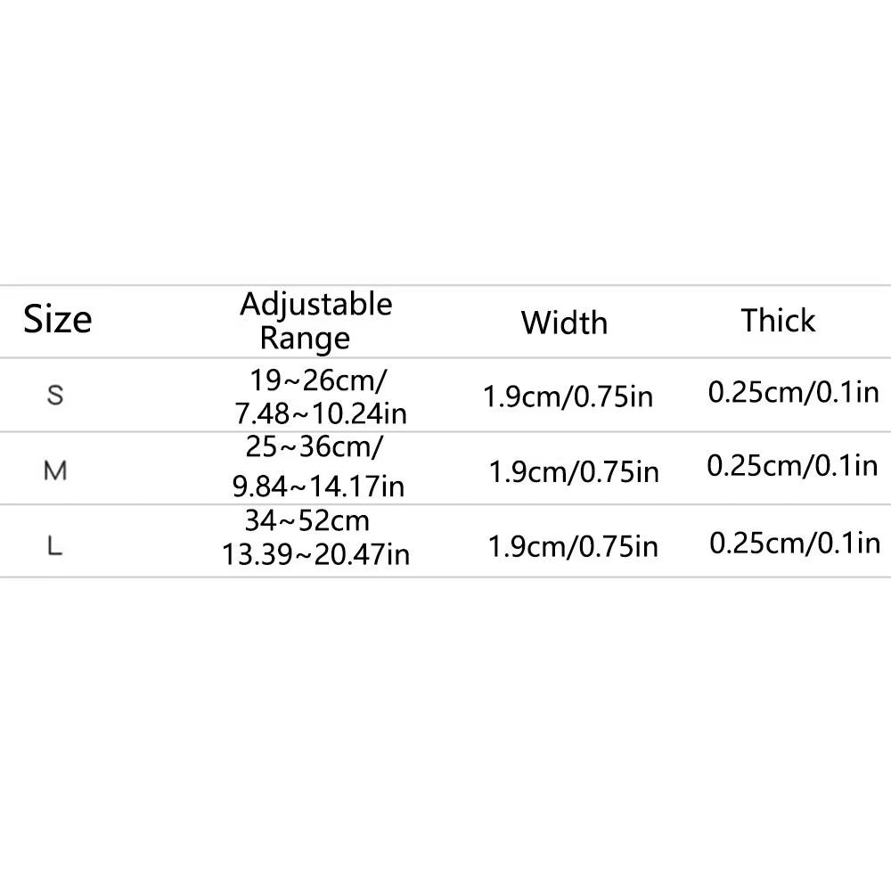 Elastic Webbing Pet Collar Pet Identification Adjustable Waterproof Dog Collar No Pull Quick Release Buckle Safety Buckle Chain