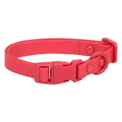 Elastic Webbing Pet Collar Pet Identification Adjustable Waterproof Dog Collar No Pull Quick Release Buckle Safety Buckle Chain